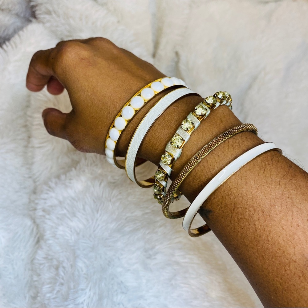 5 Piece Bangle Bracelet Set - Picture 3 of 6